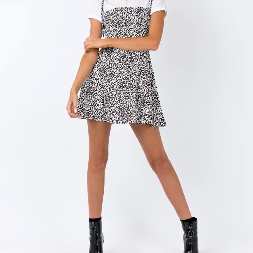 Princess Polly Cliff Leopard Print Dress - Picture 8 of 8
